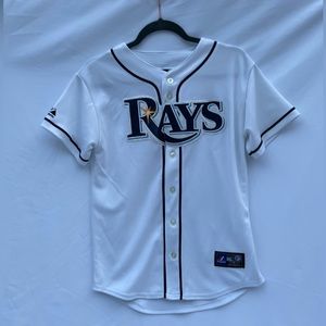 Rays Tampa Bay baseball Majestic Authentic Jersey MLB